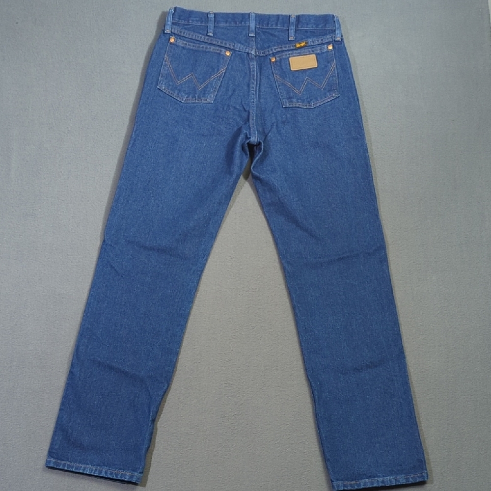 Wrangler Jeans Men's 33x34 Blue 1013MWZPW Cowboy Cut Western Denim - Picture 2 of 9